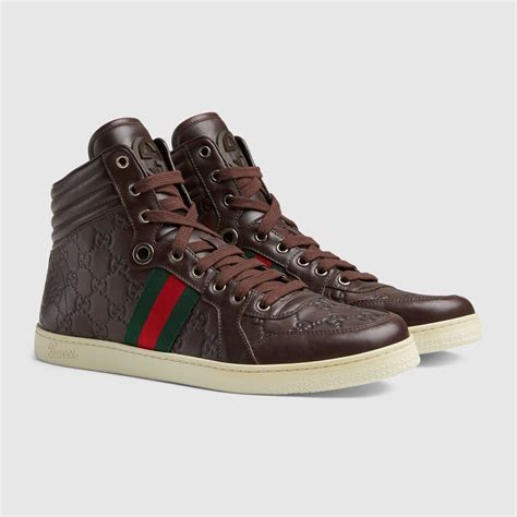 gucci high top sneakers men's.